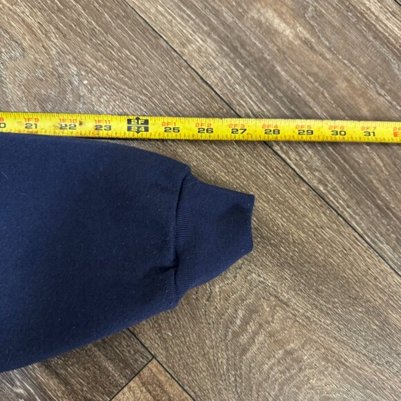 VTG Mickey Unlimited Sweatshirt Adult L/XL Blue Mickey Mouse 90s Disney - Picture 8 of 8